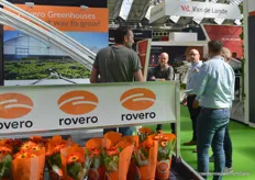 Gerbera’s at the booth of Rovero